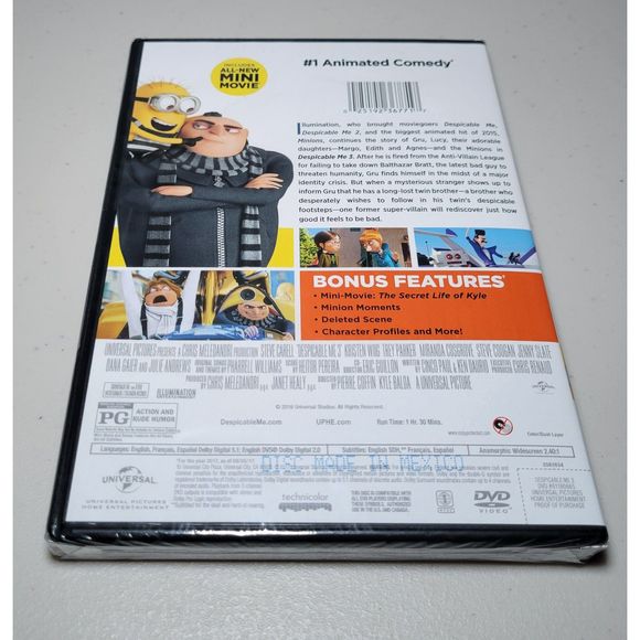 Universal Pictures Illumination Presents Despicable Me 3 Special Edition DVD New - Picture 8 of 12